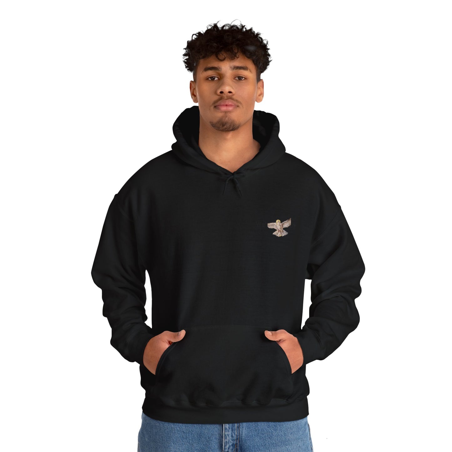 Hooded Sweatshirt - Wings of Refuge Design